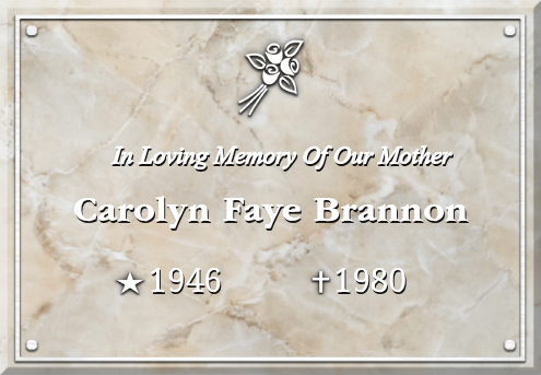 Carolyn Faye Brannon